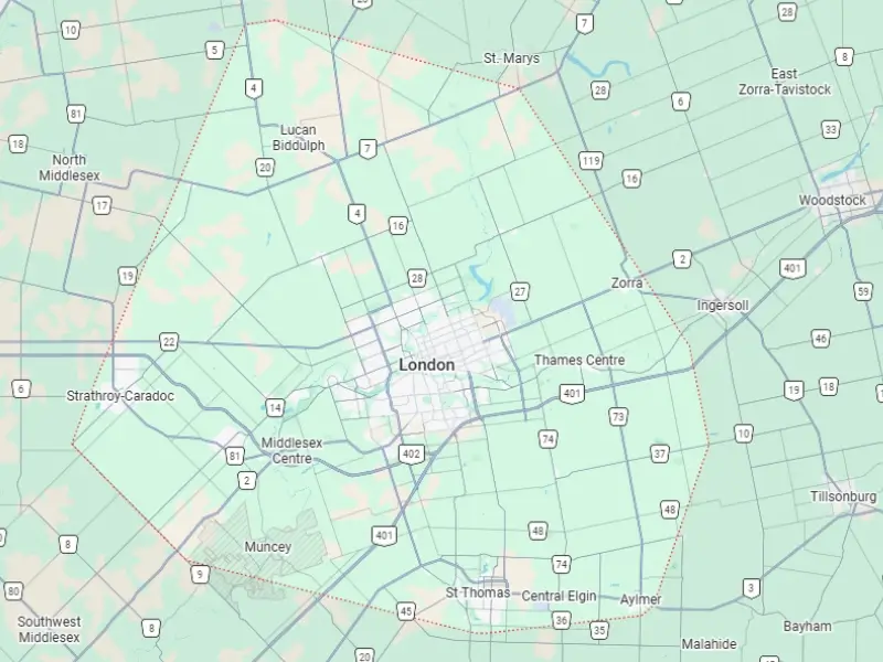Fixton Service Area - map